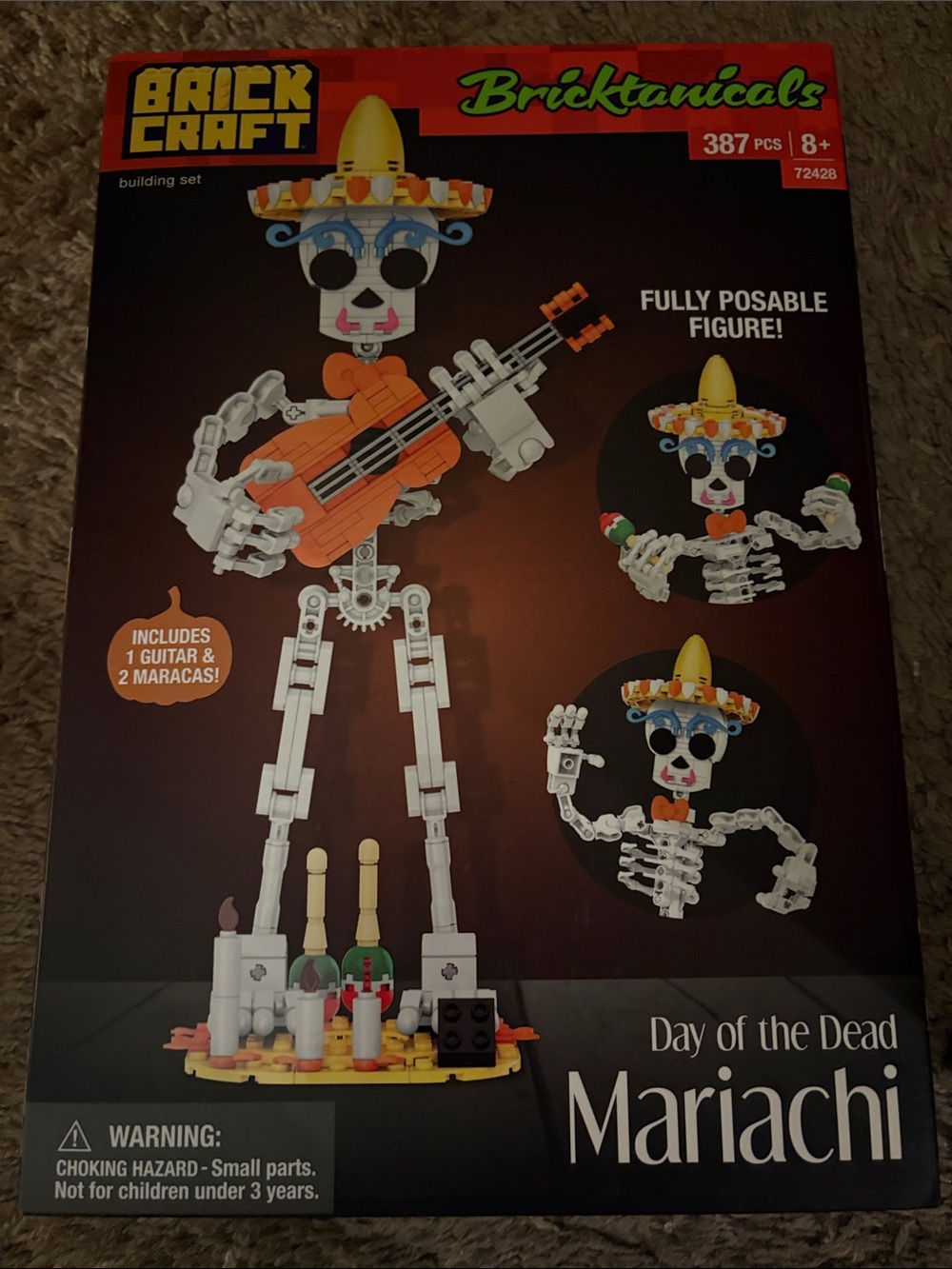 Brick Craft Day of the Dead Mariachi Building Set - 387 pieces brand new